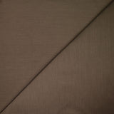 Voile de coton sergé taupe