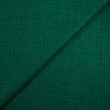 Voile de coton texturé vert émeraude