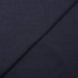 Voile de coton uni bleu foncé