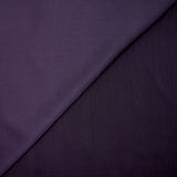 Voile de polyester satiné aubergine