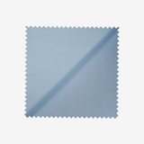 Piqué de coton milleraies bleu ciel Coupon 45x45 cm