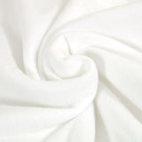 Tissu polaire blanc