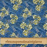 Coton liberty ® STAR BUST ocre au mètre