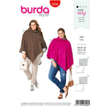 Patron Burda n°6256 Cape pour débutant