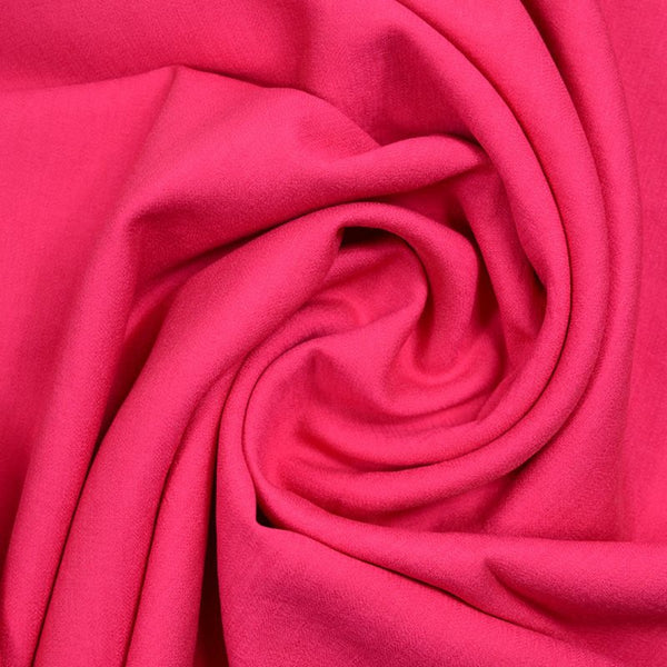 Crêpe viscose Lily rose fuchsia