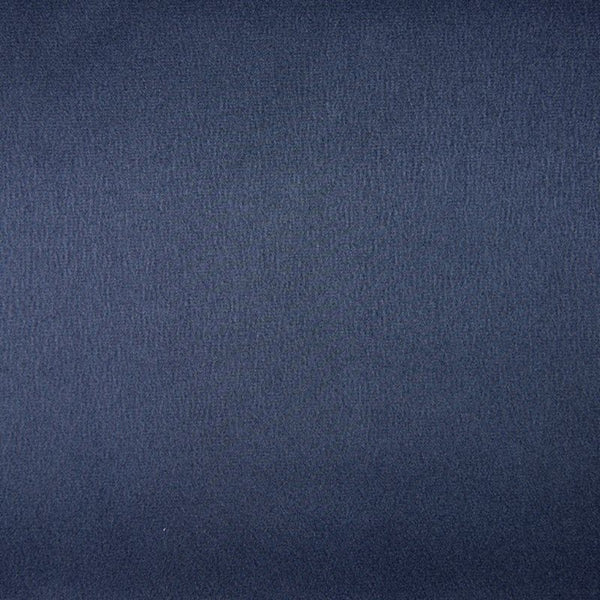 Crêpe satin polyester bleu marine