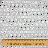 Broderie anglaise Raiden Coupon 40x45 cm