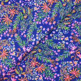 Microfibre imprimée Selva fond marine