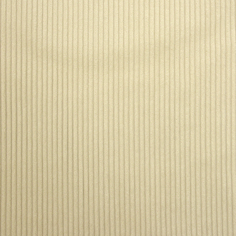 Velours polyester côtelé beige