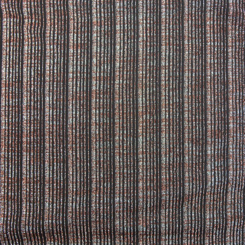 LUREX Cobre y plata estampada impresa