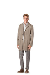 Patrón N ° 6932: Manteau y chaqueta para hombres