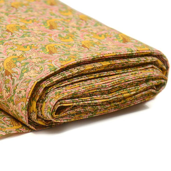 Coton liberty ® Classic Laura's Reverie jaune au mètre