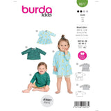 Patron Burda n°9277 Enfant : Robe & T-shirt