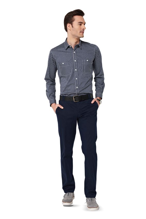 Patron n ° 6874: men's shirt with collar variants