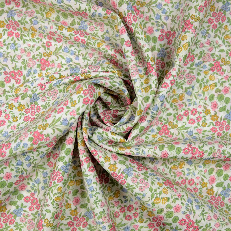 Coton liberty ® Classic Lilibet blanc au mètre