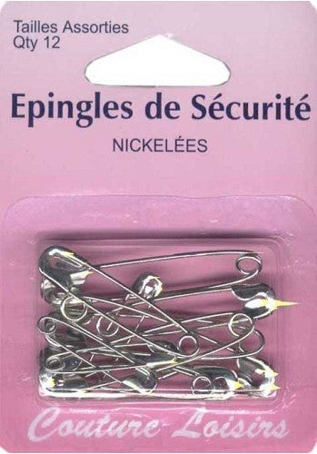 150 épingles De Sécurité Hemline - 38 Mm, Pour Filtres Courbés Et Ourlets - Neuves