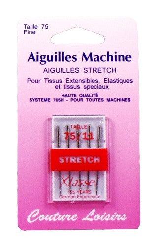 Stretch X5 machine needles - 75/11