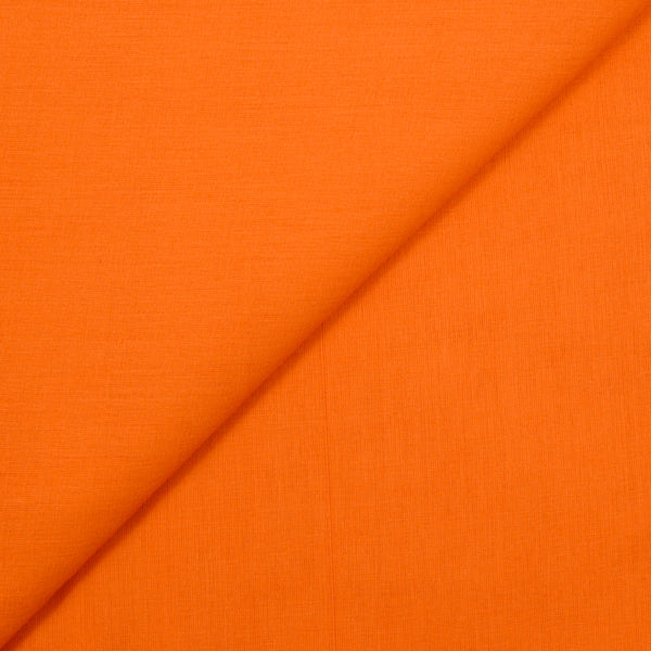 Voile de coton orange