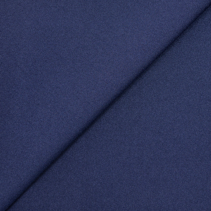 Tissu burlington polyester bleu marine