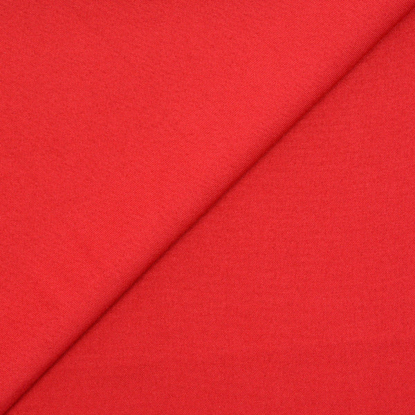 Tissu burlington polyester rouge