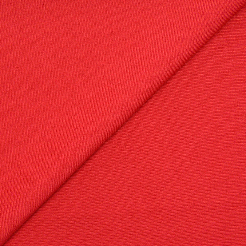 Tissu burlington polyester rouge