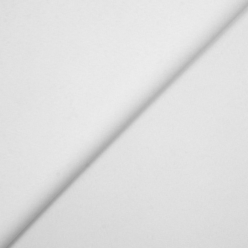 Tissu burlington polyester blanc