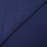 Crêpe fin viscose bleu marine