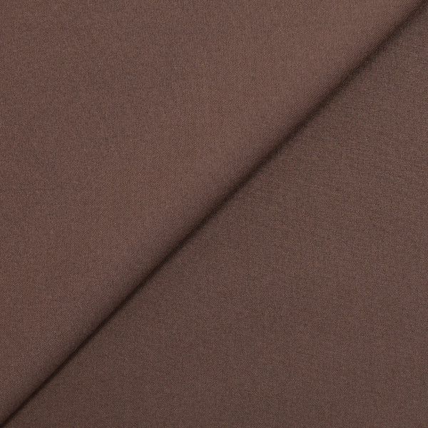 Tissu burlington polyester marron taupe