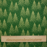 Green background printed cotton green background