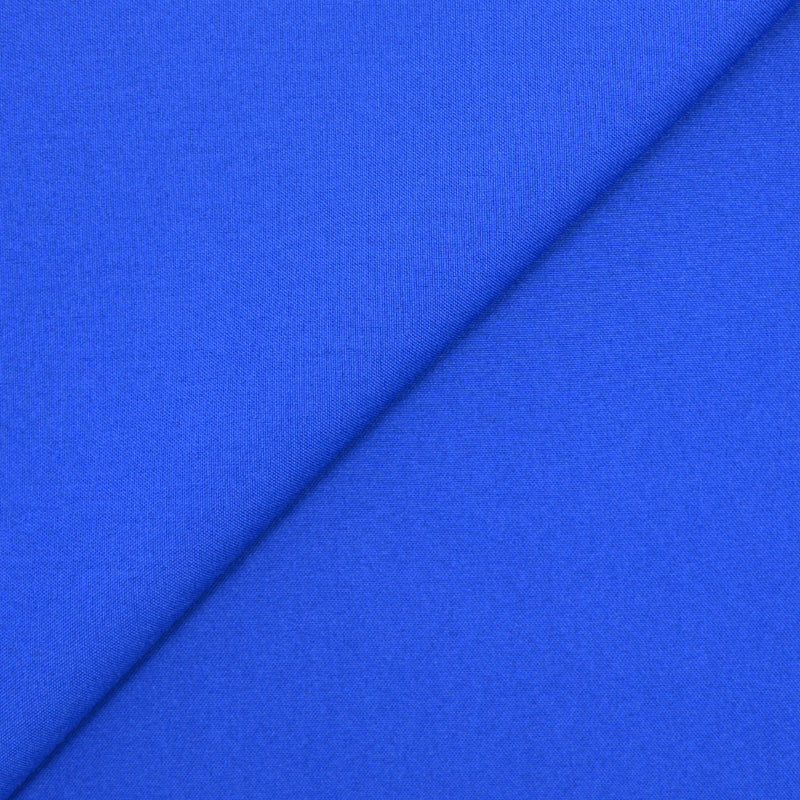 Tissu burlington polyester bleu roi