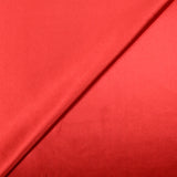 Satin Polyester uni rouge