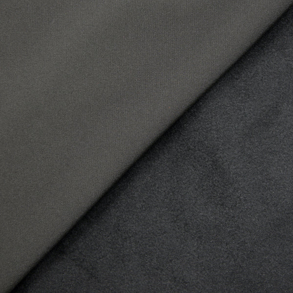 Tissu Softshell uni noir