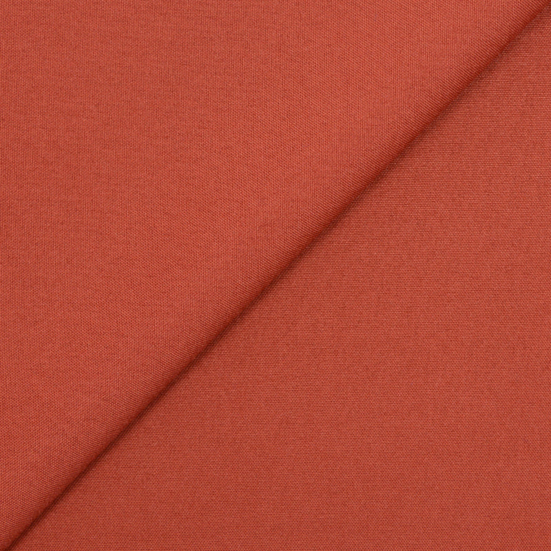 Tissu burlington polyester rouille