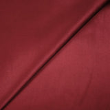 Crêpe satin polyester rouge bordeaux