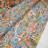 Coton liberty ® Minato kaki au mètre