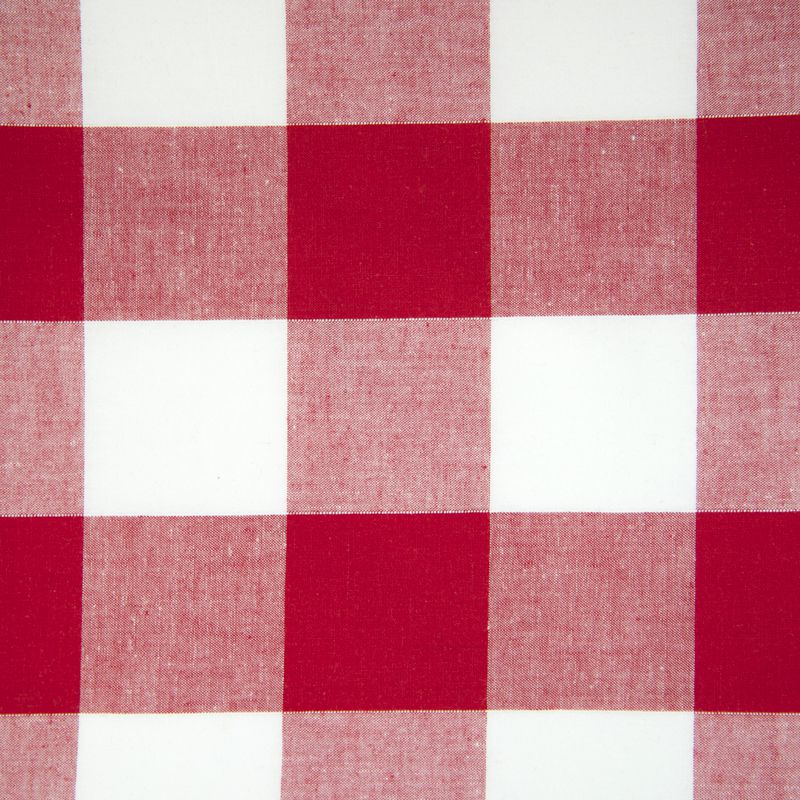 Red Vichy Cotton Fabrics 50 mm