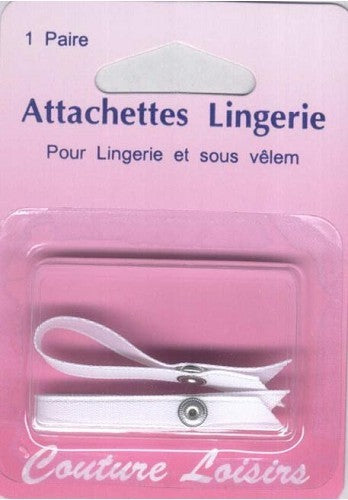 White lingerie ties