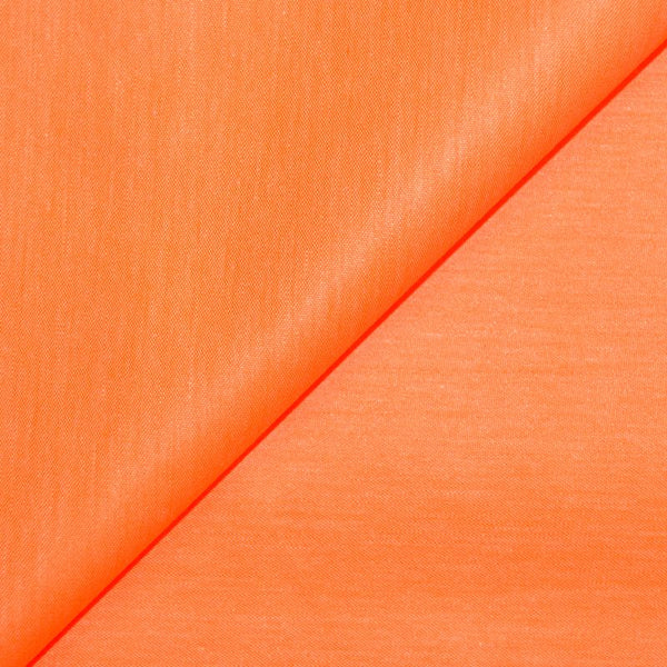 Fluo orange chints fabrics
