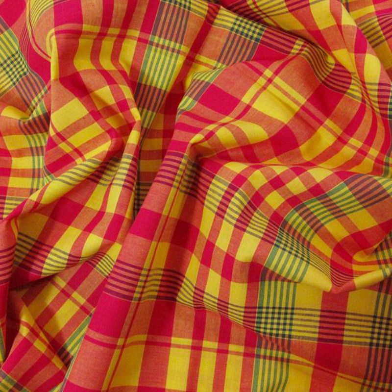Cotton fabrics Madras n ° 19
