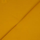 Coton uni moutarde Coupon 45x45 cm