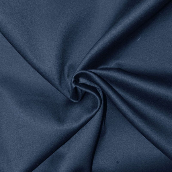 Marine cotton satin