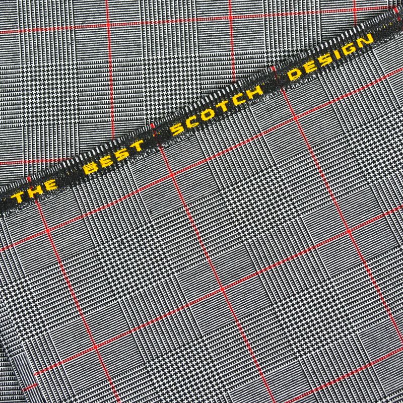 Red line prince prince fabric – Les Coupons de Saint-Pierre