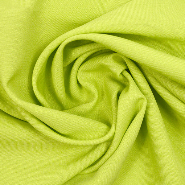 Tissu burlington polyester vert pomme
