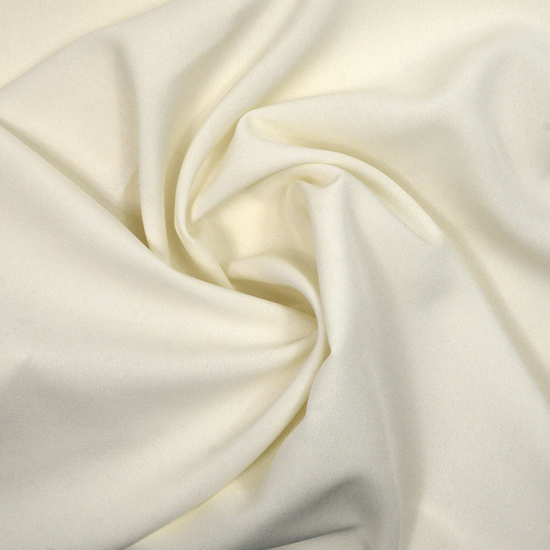 Tissu burlington polyester ivoire