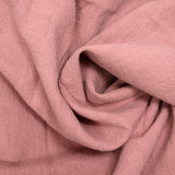 Lino de palo de rosa 100% lavado