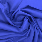 Voile de coton bleu roi