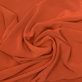 Microfibre polyester rouille