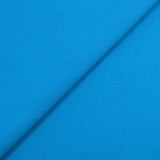Coton uni turquoise Coupon 45x45 cm