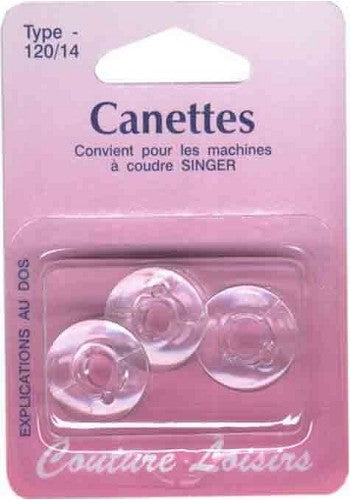 Canettes singer plastique - type 66 X3