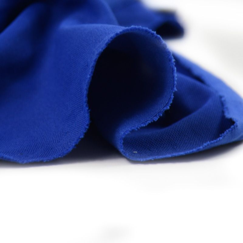 Maille polo bleu roi